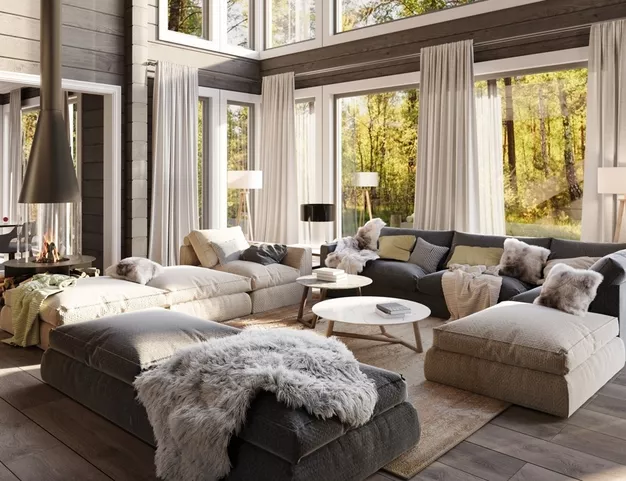 дом  в КП Залесье, 88 км от МКАД